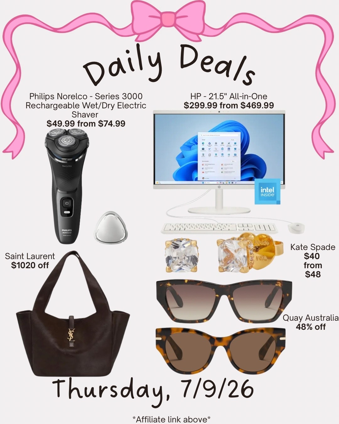 Daily deals

#LTKSeasonal #LTKSaleAlert #LTKHome