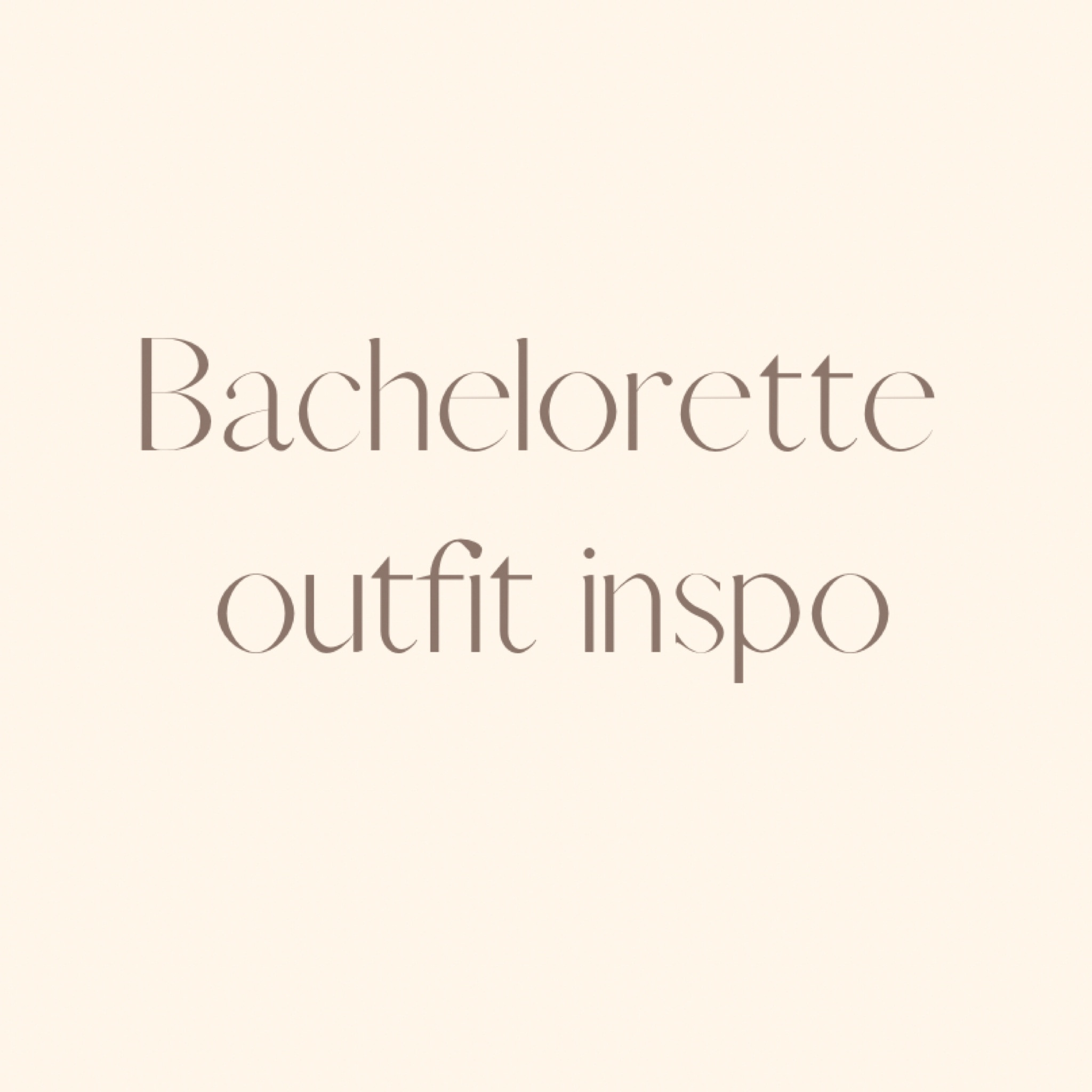 Bachelorette outfit inspo

#LTKsalealert #LTKwedding #LTKstyletip