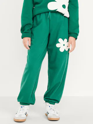 Favorite Fleece High-Waisted Jogger Sweatpants for Girls | Old Navy (US)