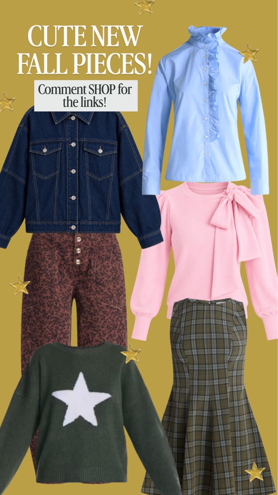 Fall fashion is getting FUN this season! 🍂✨ From statement bows and pretty blouses to bold prints, denim, and cozy sweaters, we’re loving all these new arrivals! So many cute pieces to mix and match for the season ahead. 💗

#FallFashion #FallNewArrivals #FallOutfitIdeas #StatementStyle #LTKootd #LTKSeasonal