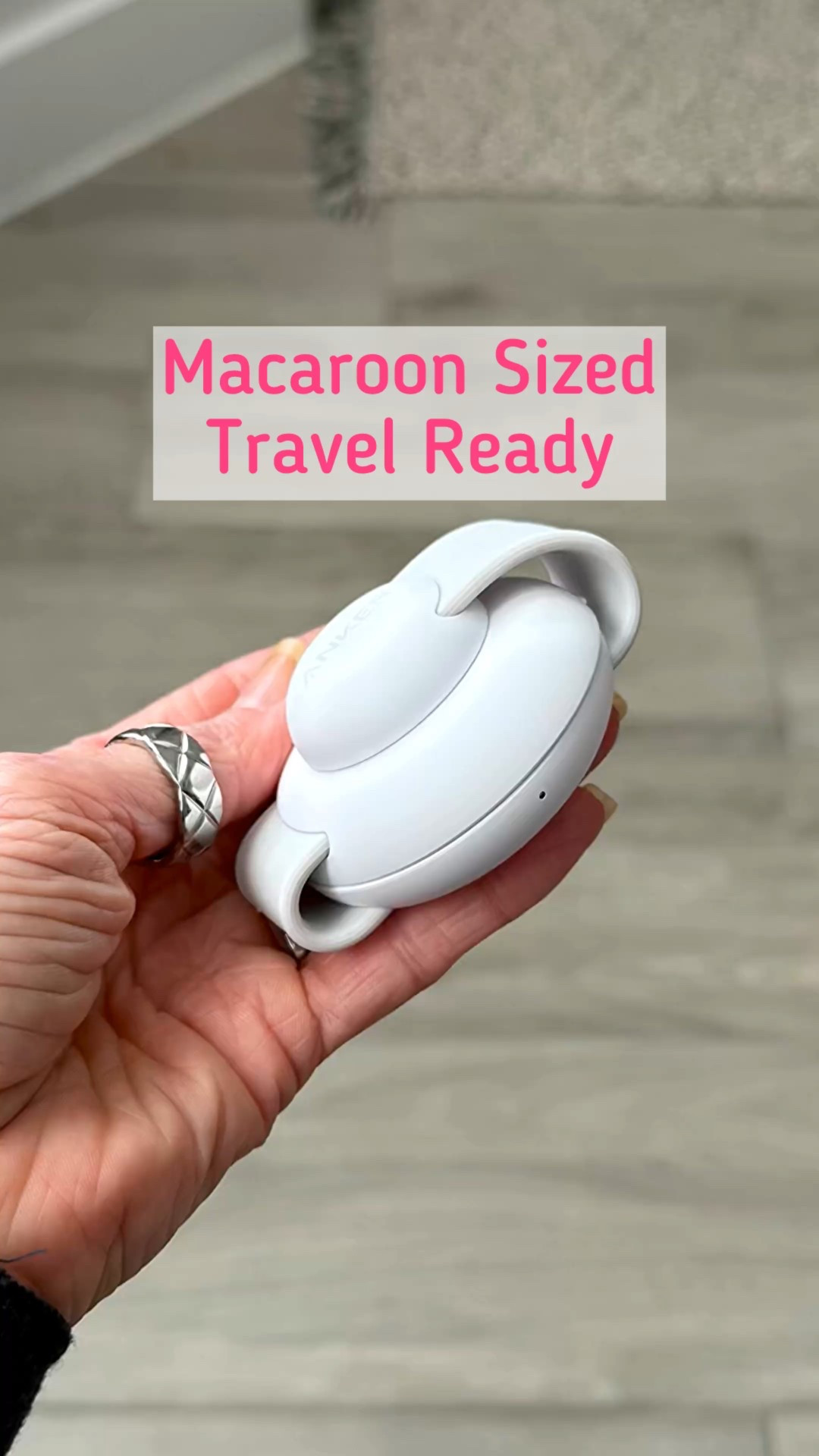 It’s the size of a French macaroon cookie and charges all 3 of my devices on a trip

#LTKTravel