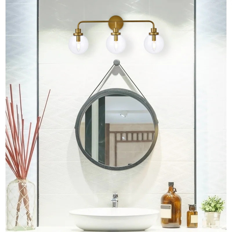 Ackerson 3 - Light Dimmable Vanity Light | Wayfair North America