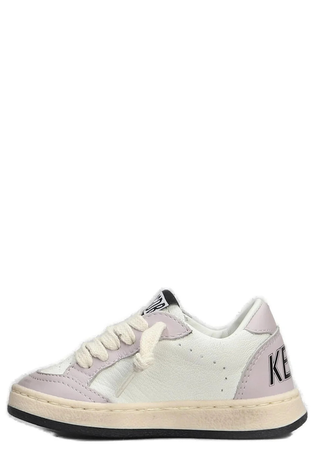 Golden Goose Kids Ball Star Lace-Up Sneakers | Cettire Global