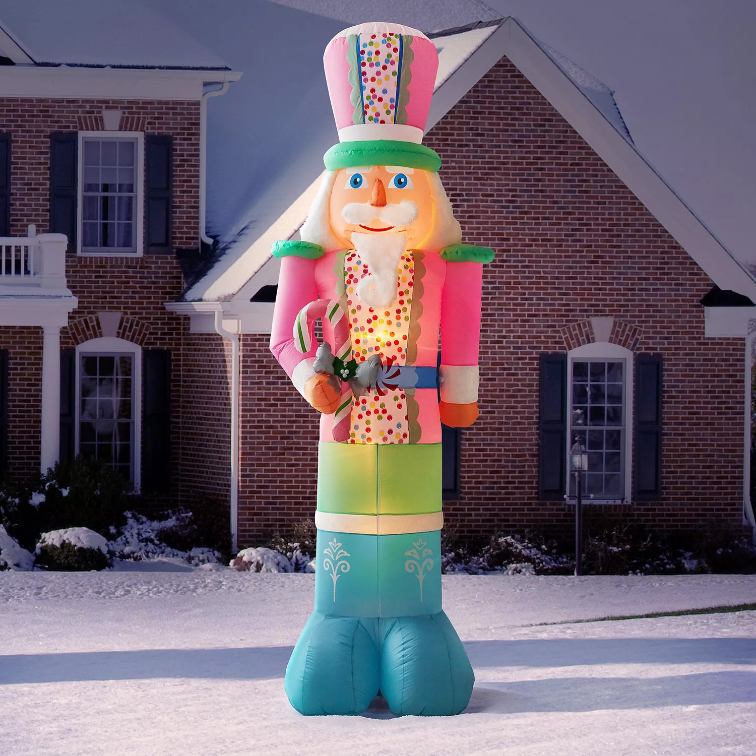 Member's Mark 10' Pre-Lit Inflatable Nutcracker-Pink | Sam's Club