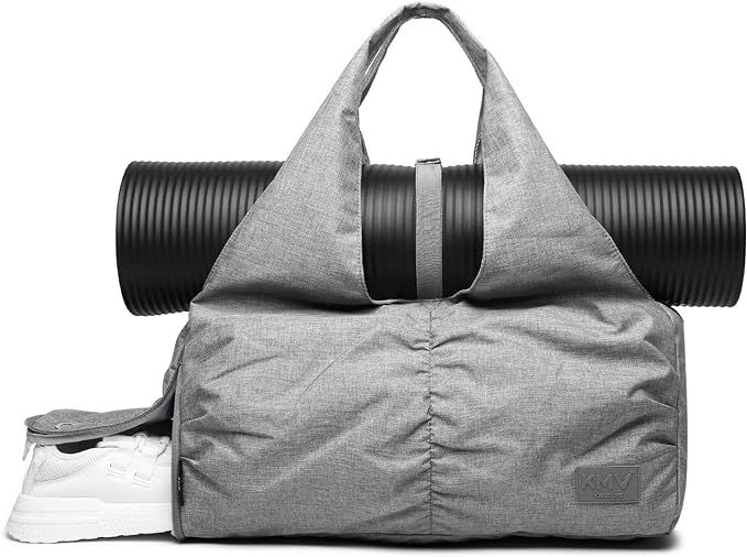 Y.U.M.C. Travel Yoga Gym Bag for Women, Carrying Workout Gear, Makeup, and Accessories, Shoe Comp... | Amazon (US)