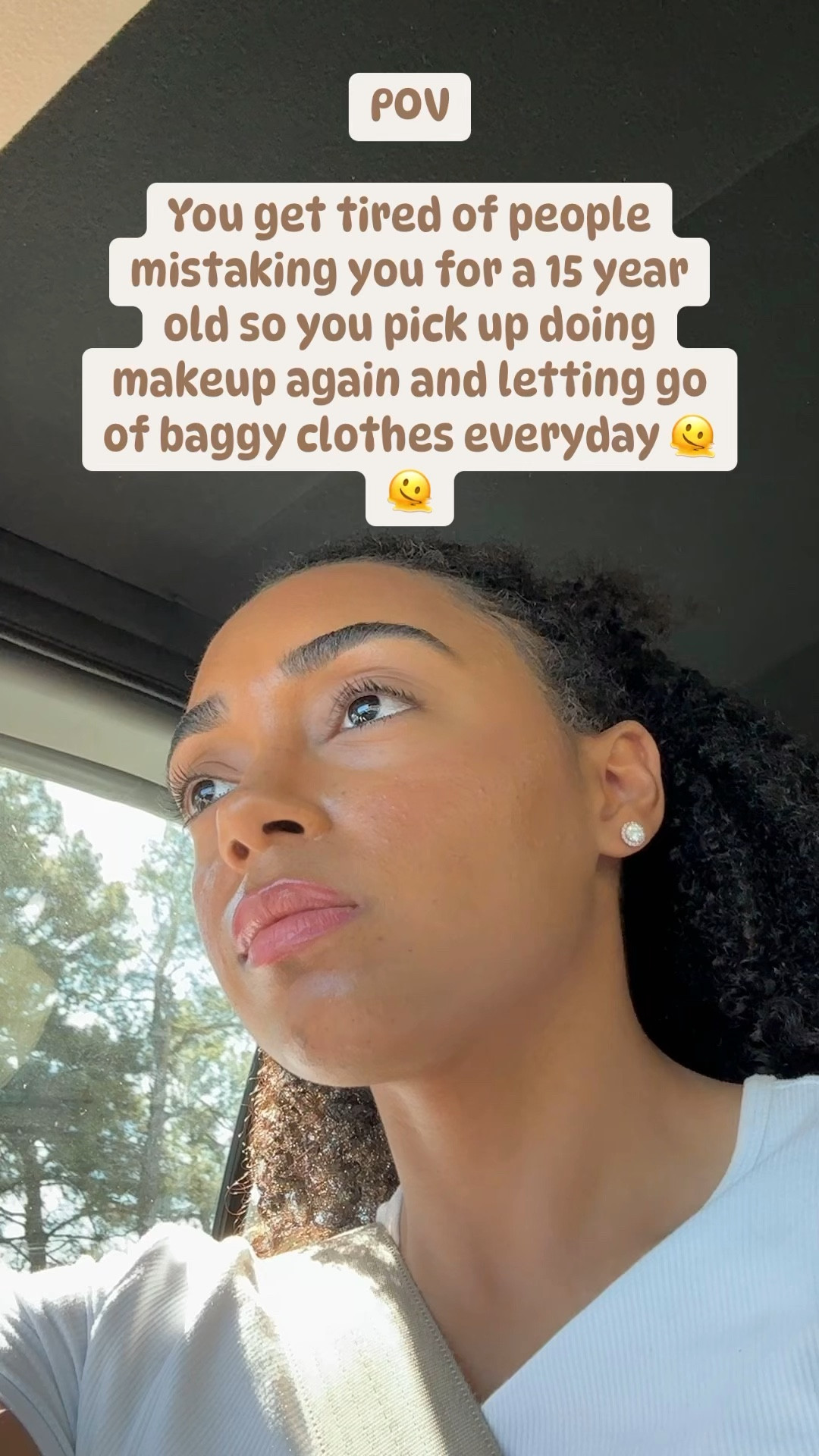 Let’s see what happens because no way we’re realistically thinking I’m in high school when I graduated 9 years ago 🫠🫠 

#LTKxTarget #LTKbeauty #LTKfindsunder50