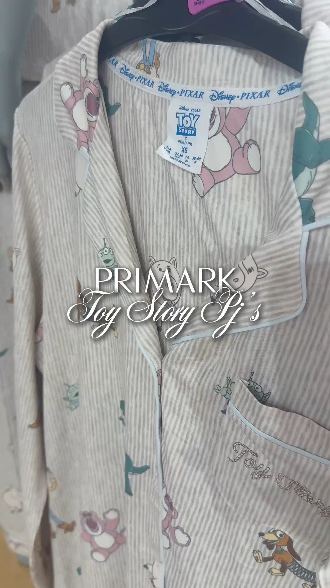 PRIMARK TOY STORY PJS