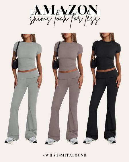 Get the Skims look for less with these two piece sets from Amazon! Two piece set, matching set, lounge set, skims set look for less, matching lounge set, two piece lounge set, black two piece set, black lounge set, black matching set, gray two piece set, gray lounge set, gray matching set, taupe matching set, taupe lounge set, taupe two piece set, affordable set, affordable two piece set, affordable lounge set 

#LTKSeasonal #LTKfindsunder50 #LTKstyletip