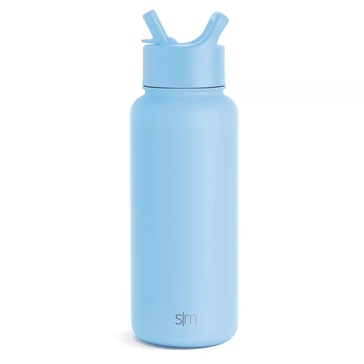 Simple Modern Summit 32oz Stainless Steel Water Bottle with Straw Lid Light Blue: Reusable SLM Po... | Target
