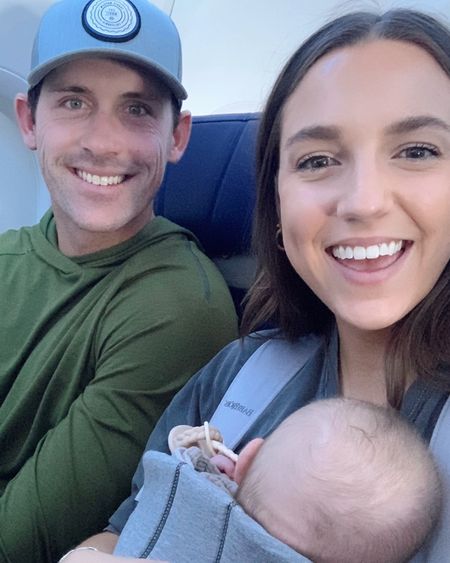 First flight with our 2 month old in tow ✈️ #travel 

#LTKtravel #LTKfamily