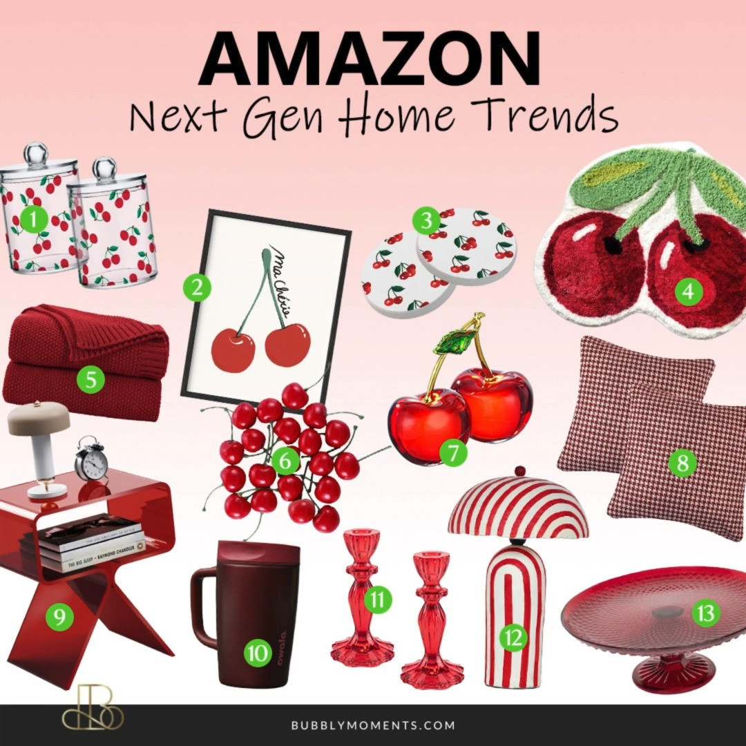 Red is a standout trend in next gen home style ❤️ These red home finds add warmth and a modern touch to any space. From subtle accents to bold statement pieces, this trend makes it easy to refresh your home with colour while keeping it clean and stylish.
Perfect for the living room, bedroom, kitchen, or home office, red decor pairs well with neutral tones and modern designs. These pieces help create a space that feels updated, inviting, and thoughtfully styled.
If you’re looking to try a new home trend without overdoing it, these red home finds are a great place to start. Save this post for inspiration, tap to shop, and add a modern pop of red to your space ✨
#LTKHome #LTKFindsUnder100 #LTKFindsUnder50 #hometrends #redhomedecor #nextgenhome #modernhome #interiorinspo #homedecor #designinspo #trendingdecor #amazonhome #amazonfinds #amazonhomefinds #homestyle 

 