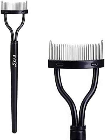 Eyelash Comb Eyebrow Brush MSQ Eyelash Separator Mascara Applicator Eyelash Definer With Comb Cover  | Amazon (US)