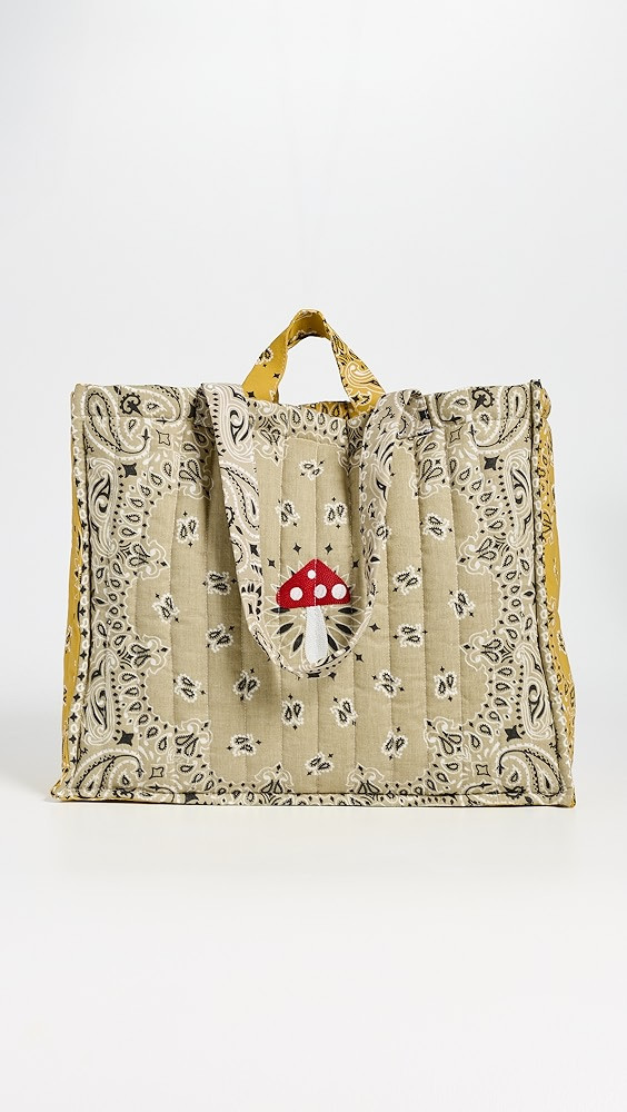 Maxi Quilted Champignon Cabas Tote Bag | Shopbop
