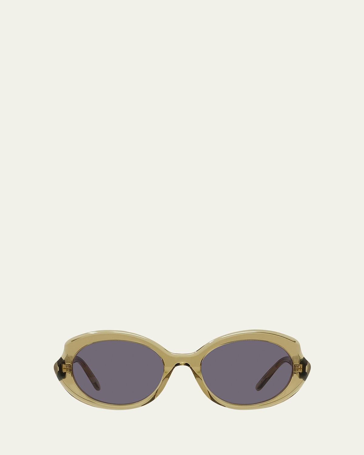 Mini Oval Slim Sunglasses | Bergdorf Goodman