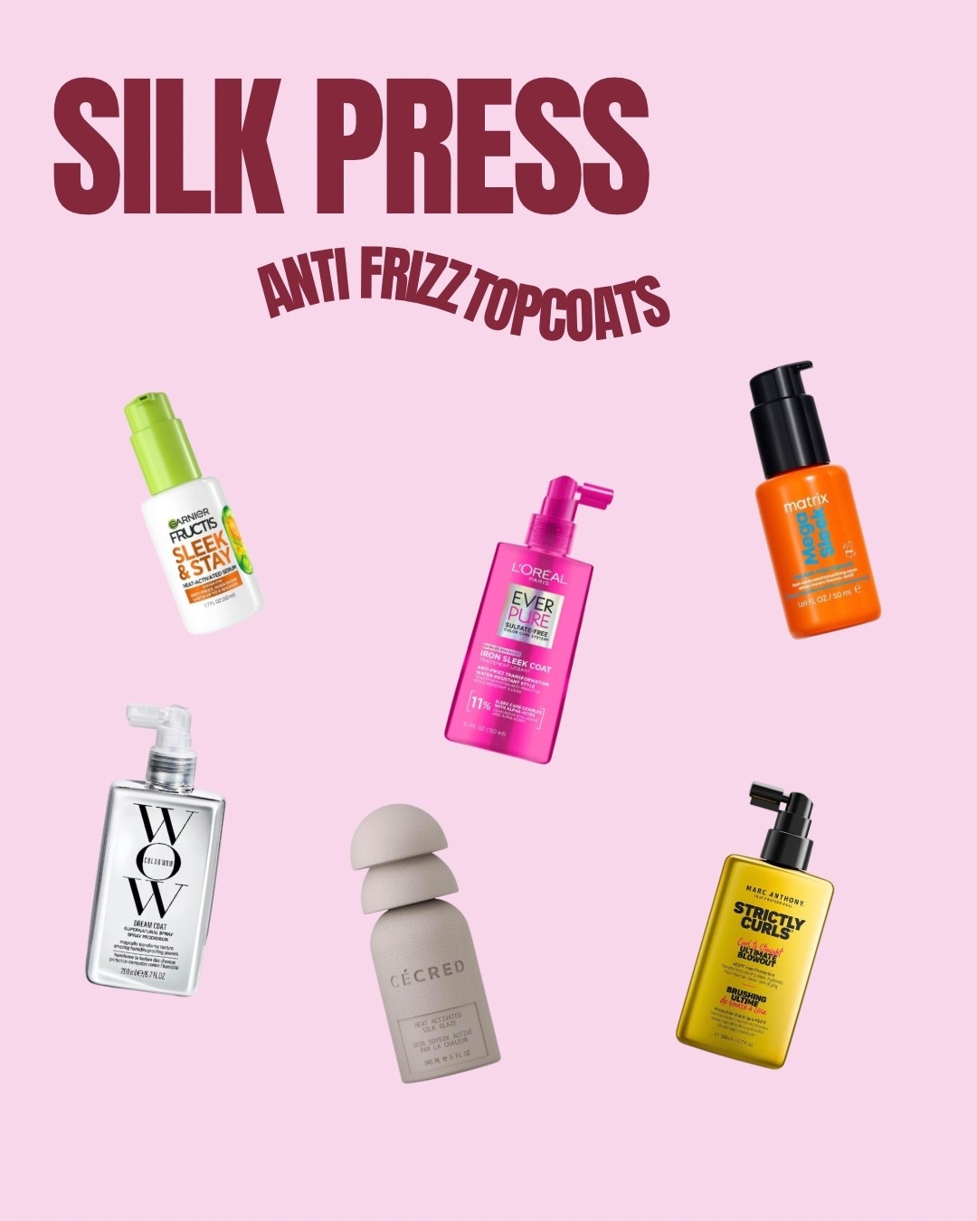 Top coats! Anti Frizz! 

#LTKgrwm #LTKBeauty #LTKdayinmylife