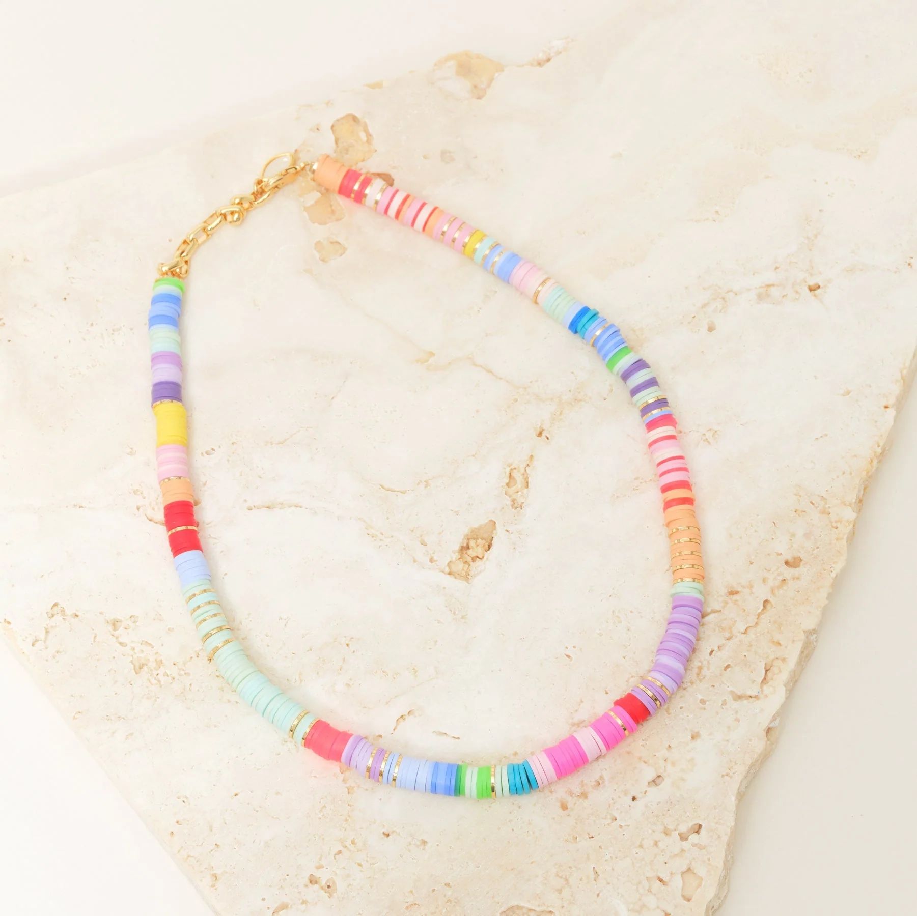 Summer Strand Necklace Multi by Mignonne Gavigan | Support HerStory