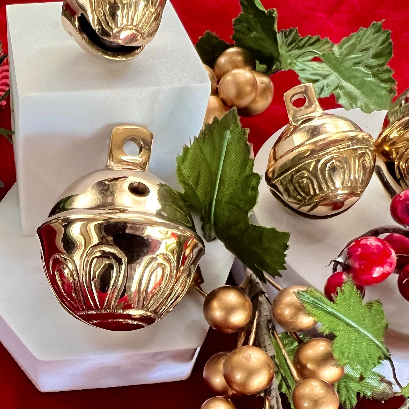 Authentic Brass Sleigh Bells, Four Sizes Available, High Quality Jingle Bells - Etsy | Etsy (US)