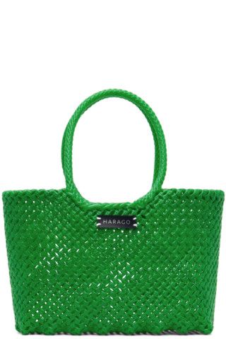 Green Upcycled Tote | SSENSE