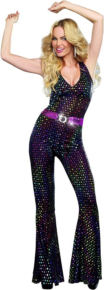 Dreamgirl Women's Adult Fashion Sexy Disco Doll Costume | Amazon (US)
