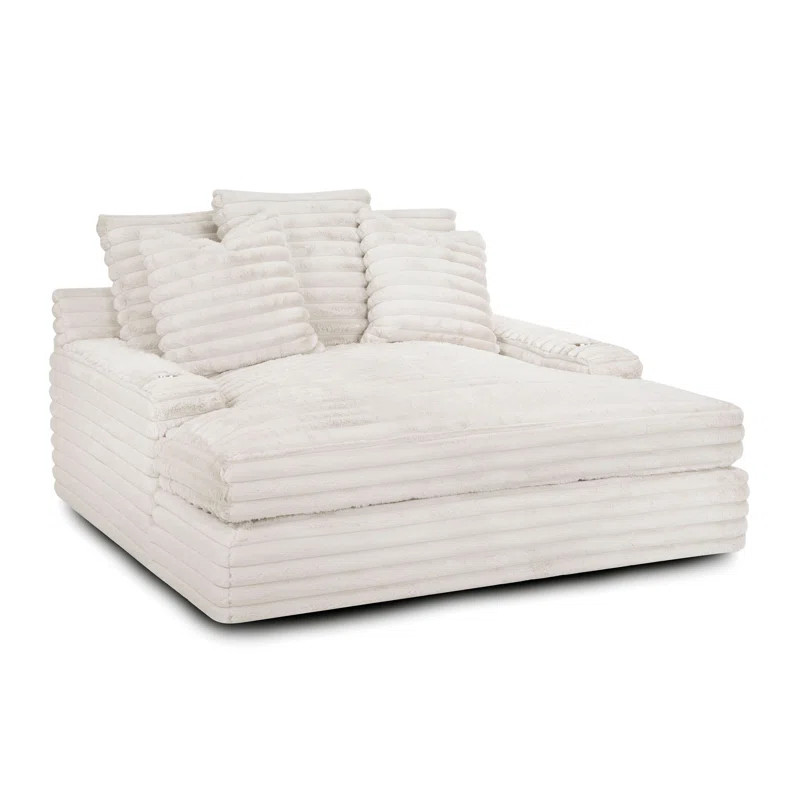 Dovray Upholstered Chaise Lounge | Wayfair North America