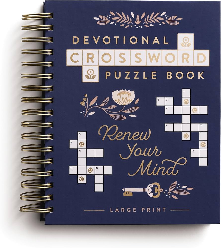 Renew Your Mind: Devotional Crossword Puzzle Book (36 Daily Devotions with Inspiring Activities t... | Amazon (US)