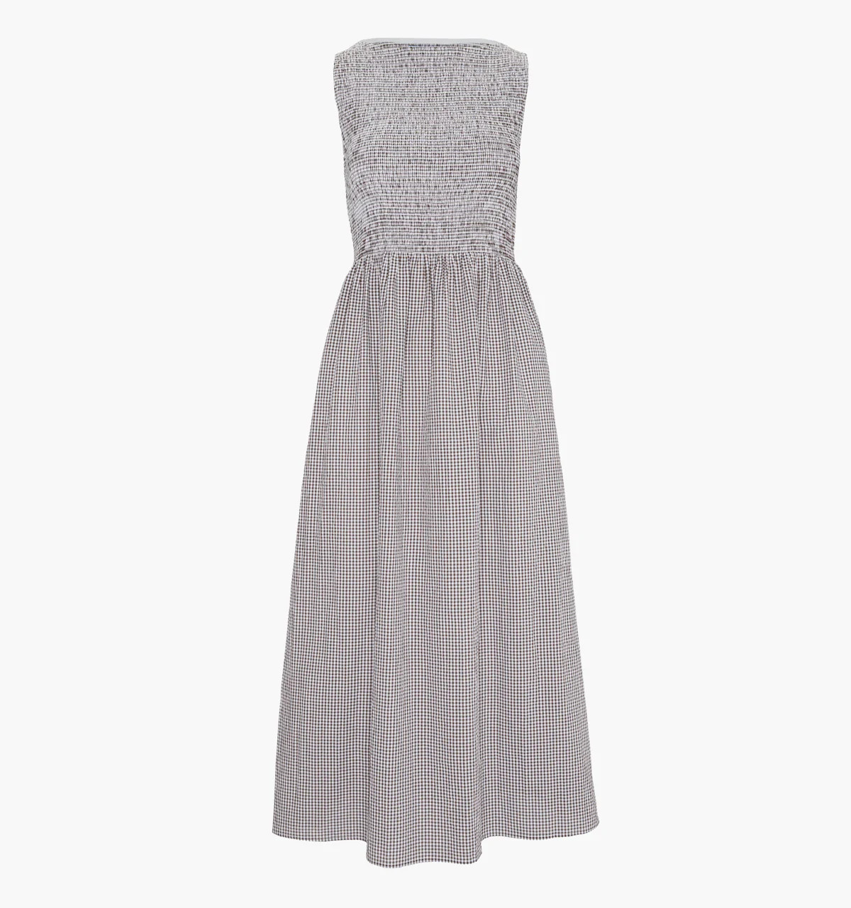 The Cosima Nap Dress | Chocolate Gingham / XXL | ® | 100% Cotton | Hill House Home | Hill House Home US