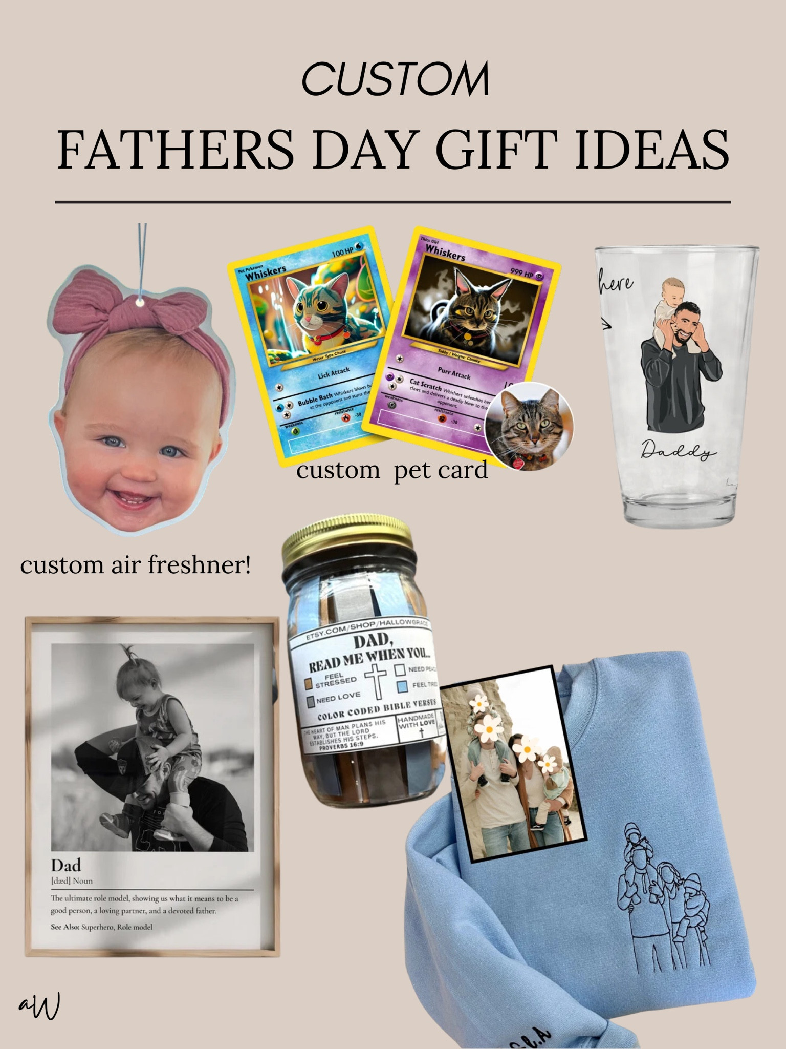 Cute custom gift ideas for Fathers Day! 


Father’s Day gifts, Father’s Day gift ideas, gifts for dad, gifts for grandfather, gifts for husband, birthday gifts for dad, husband birthday gifts, gift ideas for him

#LTKFindsUnder50 #LTKFamily #LTKSeasonal