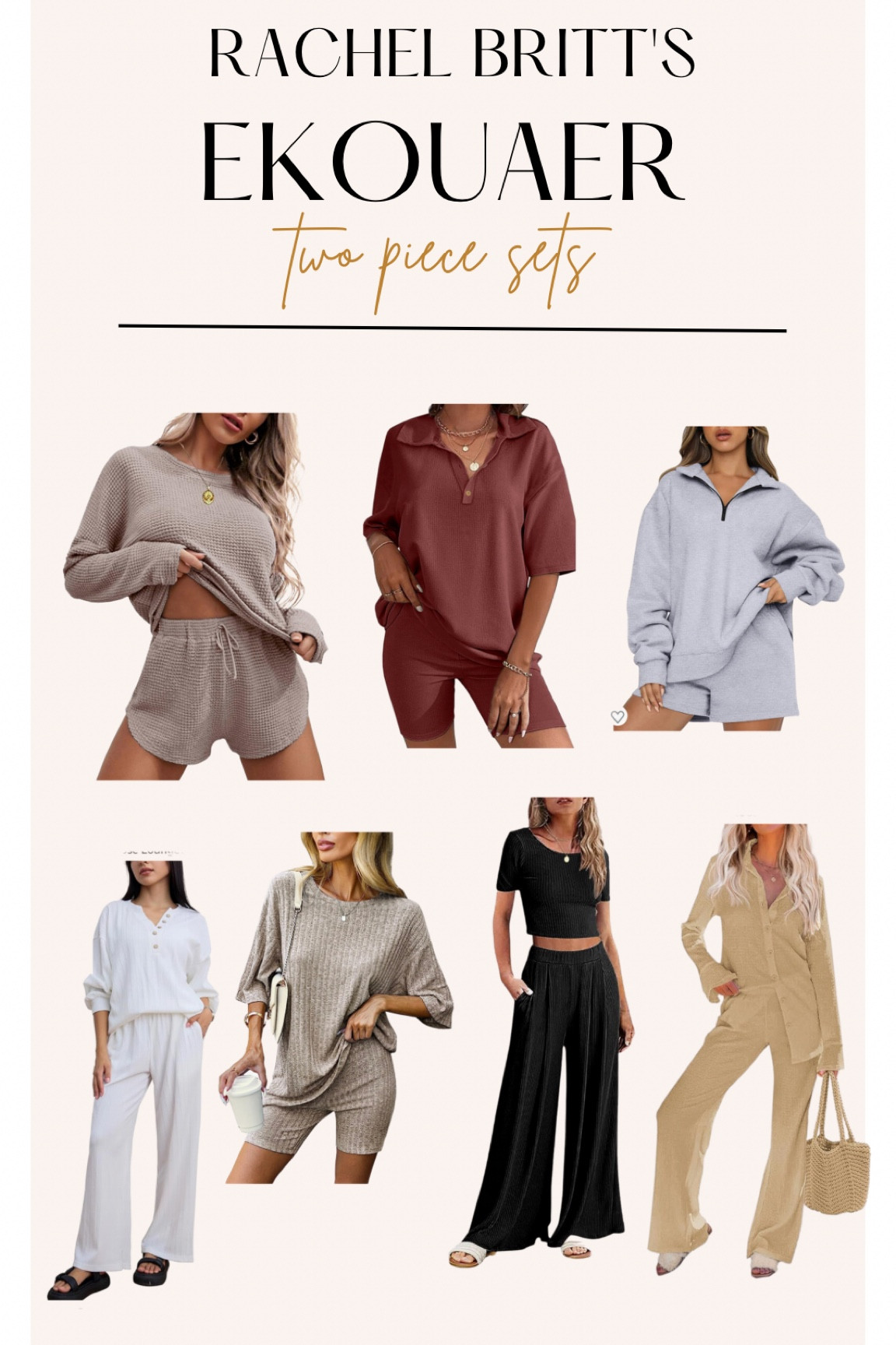 Ekouaer two piece sets 

Stylish and comfortable, the Ekouaer Two Piece Sets are a must-have for any fashion-forward individual. Made with high-quality materials, this set is perfect for lounging or running errands. Get yours today on Amazon and elevate your casual wardrobe to a whole new level


#twopiecesets #ekouaer #affordable #quality 

#LTKHolidaySale #LTKGiftGuide #LTKfamily