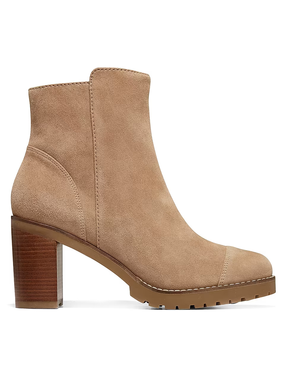 Foster 80MM Leather Booties | Saks Fifth Avenue