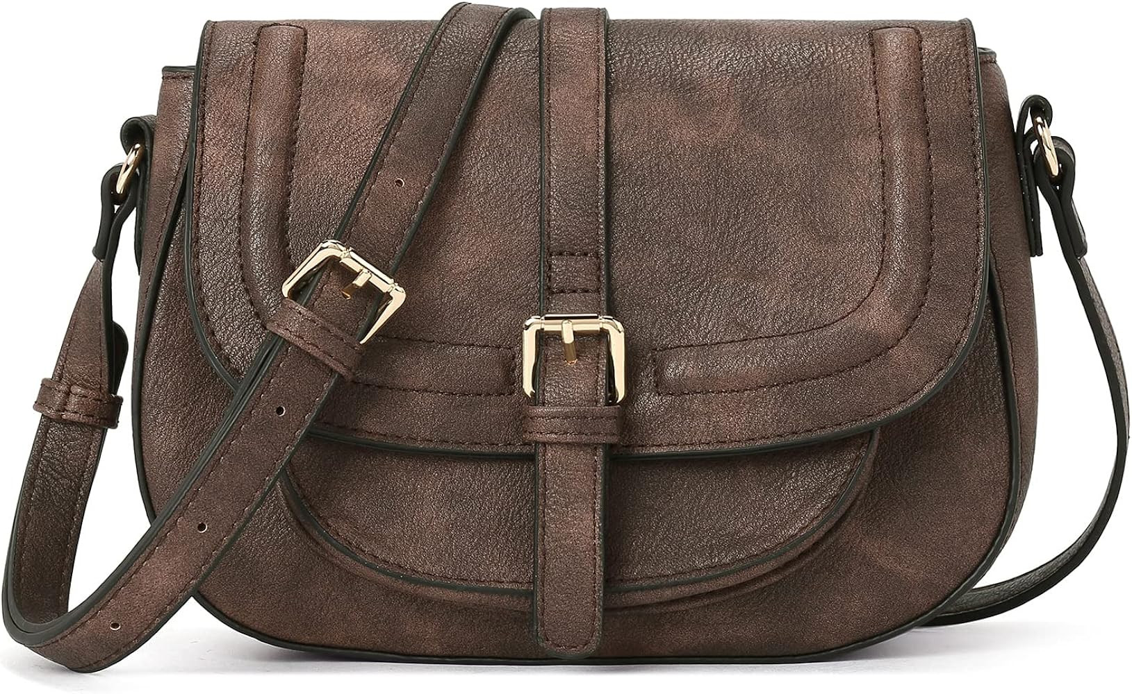 CLUCI Cross Body Bag for Women, Vegan Leather Crescent Purse for Women Crossbody Handbags，Small... | Amazon (US)