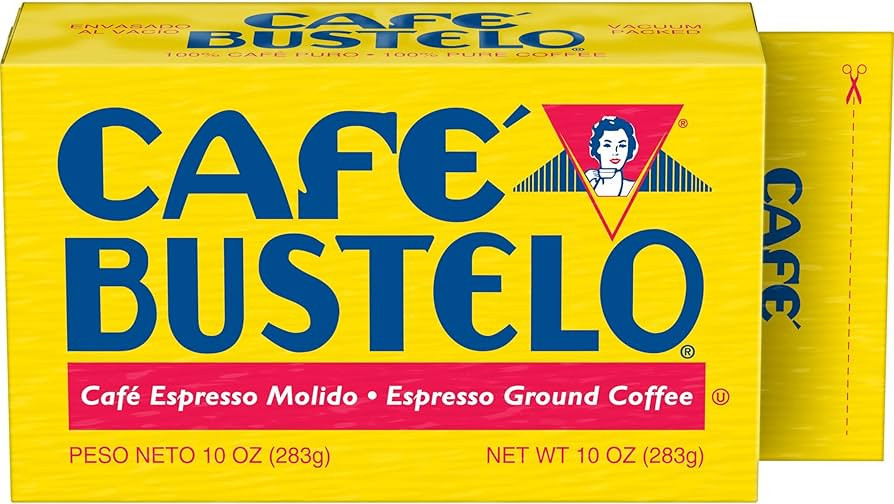Café Bustelo Espresso Dark Roast Ground Coffee Brick, 10 Ounce (Pack of 12) | Amazon (US)