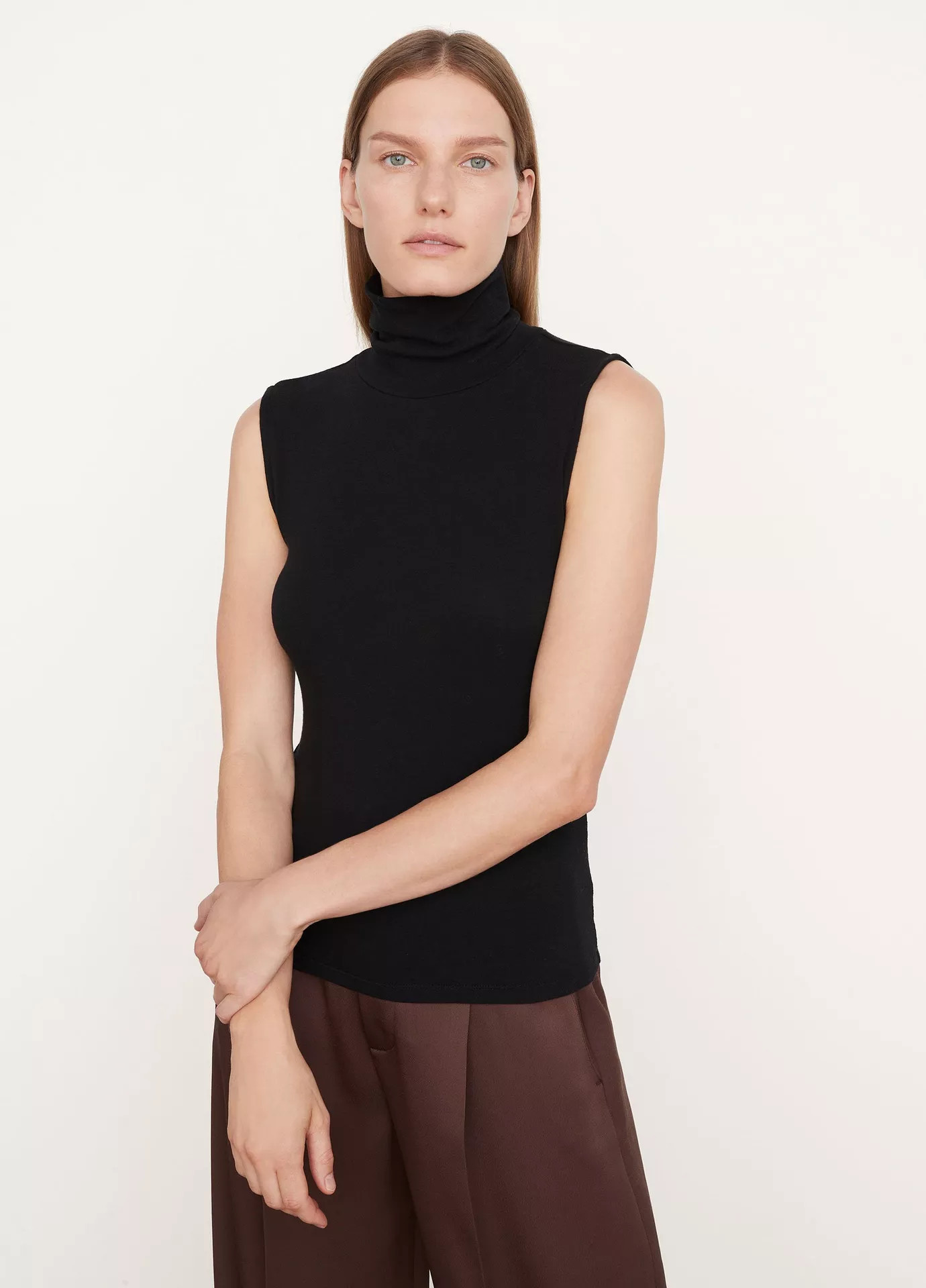 Sleeveless Turtleneck Top | Vince LLC