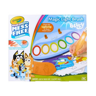 Crayola Color Wonder Magic Light Brush - Bluey | Target