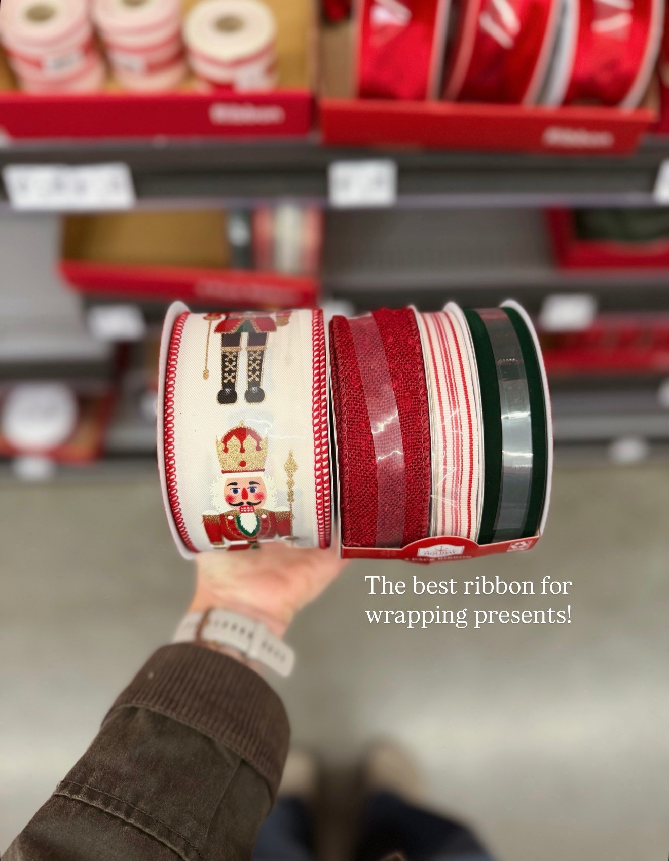 The prettiest ribbon for wrapping from Walmart! 

#LTKHoliday #LTKFindsUnder50 #LTKGiftGuide