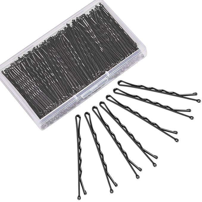 240 Pcs Bobby Pins Black, MORGLES 2 In Bobby Pins Hair Pins for All Hair with Box | Amazon (US)