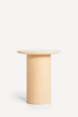 Anya Travertine Side Table | Anthropologie (US)