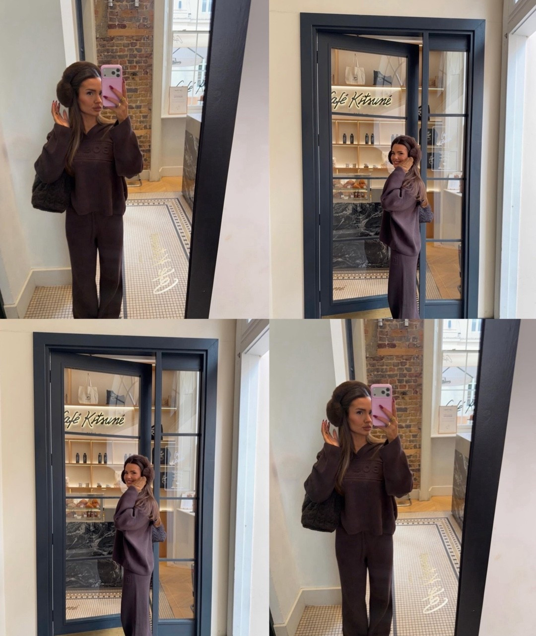 Burgundy knit coord lgreen bow

#LTKwinter #LTKCyberWeek #LTKfestive