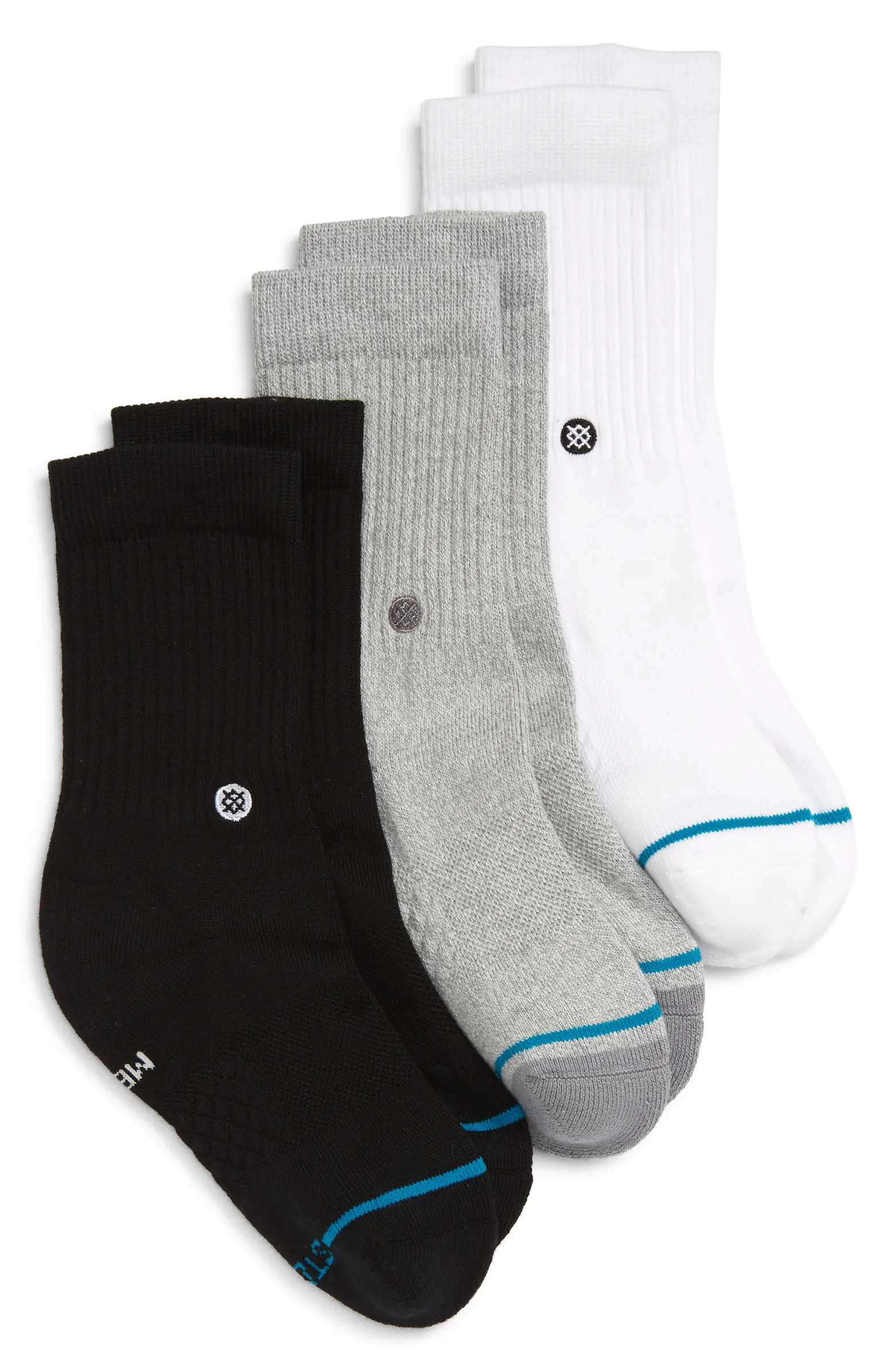 Stance Icon 3-Pack Assorted Socks | Nordstrom | Nordstrom