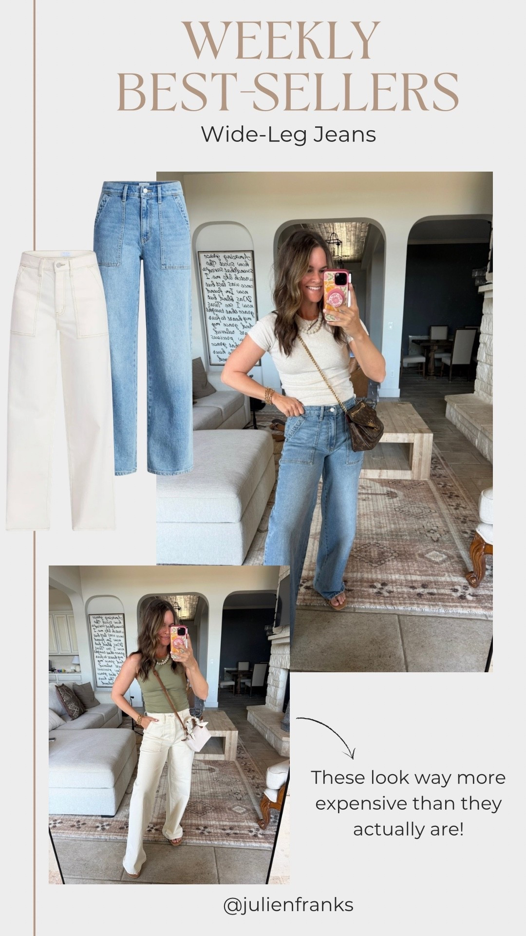 I get so much wear out of these jeans. They are so easy to style and I dress them up and down!

#LTKootd #LTKSeasonal #LTKmomlife