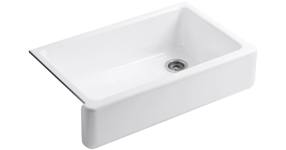 Kohler K-6489-0 Whitehaven 35-11/16" Farmhouse | Build.com | Build.com, Inc.