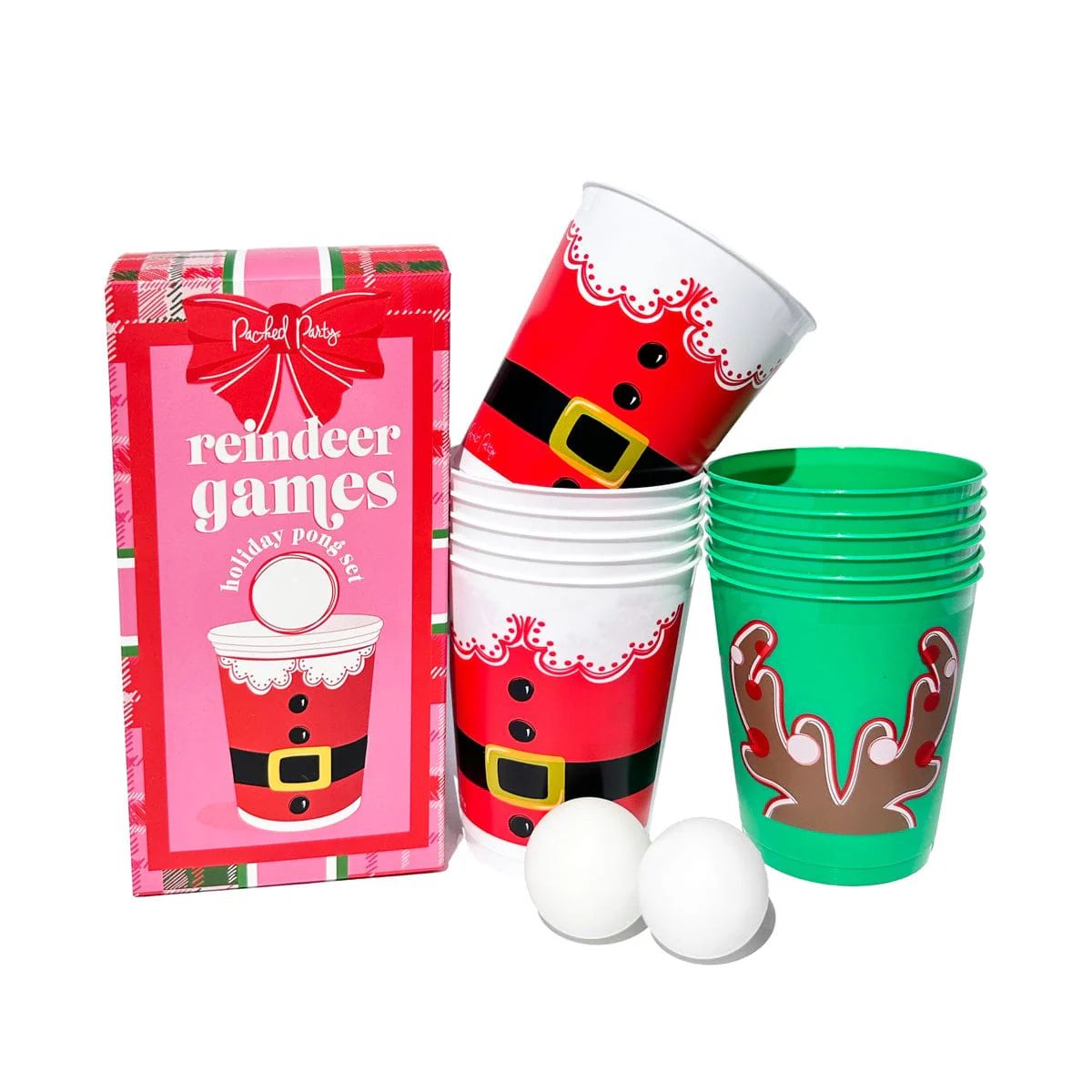 Reindeer Games Holiday Pong Set | Dress & Dwell