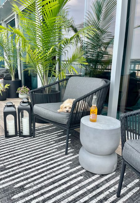 Outdoor space: outdoor furniture and rug are from Target. Lanterns are from Walmart.

#LTKhome