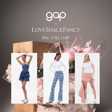 It might only be three items but I was so excited to see that the LoveShackFancy’s collab with the Gap didn’t leave us tall girls out! The inseam on the floral jeans is marked as 36.5” 🙌💖

The US site seems to have sold out almost right away, but the Canadian site still has stock. Also added a few other favourites that aren’t necessarily tall but are so good 😍💖

#LTKfamily #LTKstyletip #LTKFind