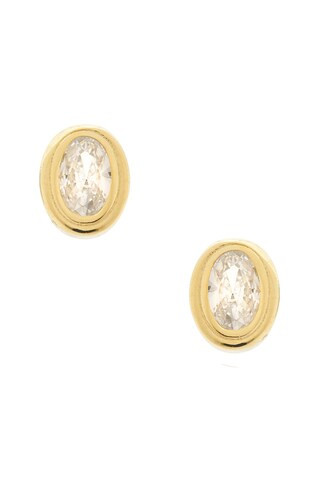 SHASHI Regan Stud Earring in Gold from Revolve.com | Revolve Clothing (Global)