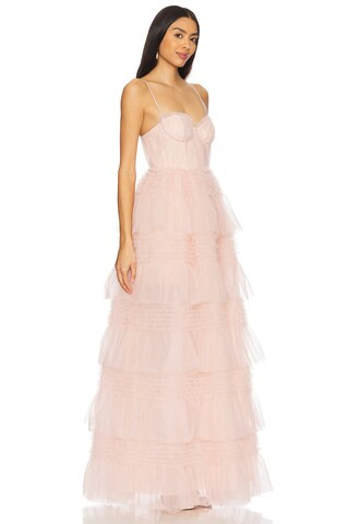 Lovers and Friends Alba Gown in Light Pink from Revolve.com | Revolve Clothing (Global)