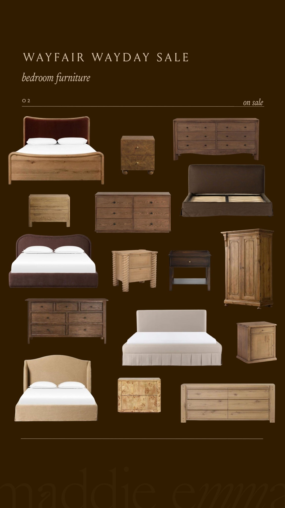 ON SALE: bedroom favs 

Wayfair, wayfair way day, bedframe, dresser, nightstand 

#LTKHome #LTKSaleAlert