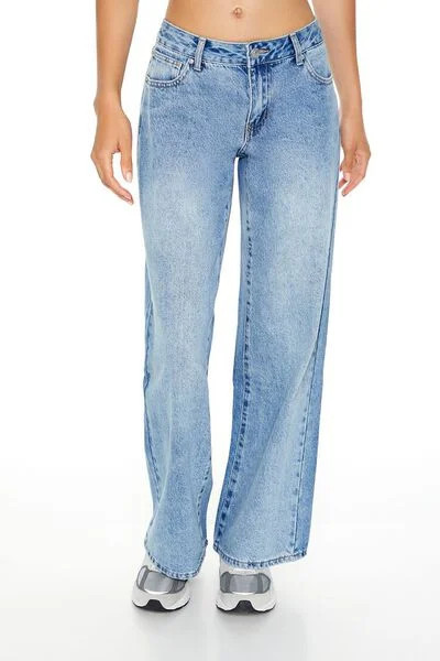 Low-Rise Baggy Jeans | Forever 21