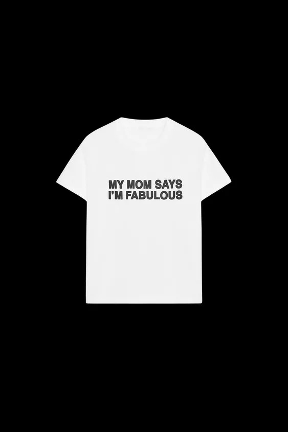 TEXT T-SHIRT | Zara US