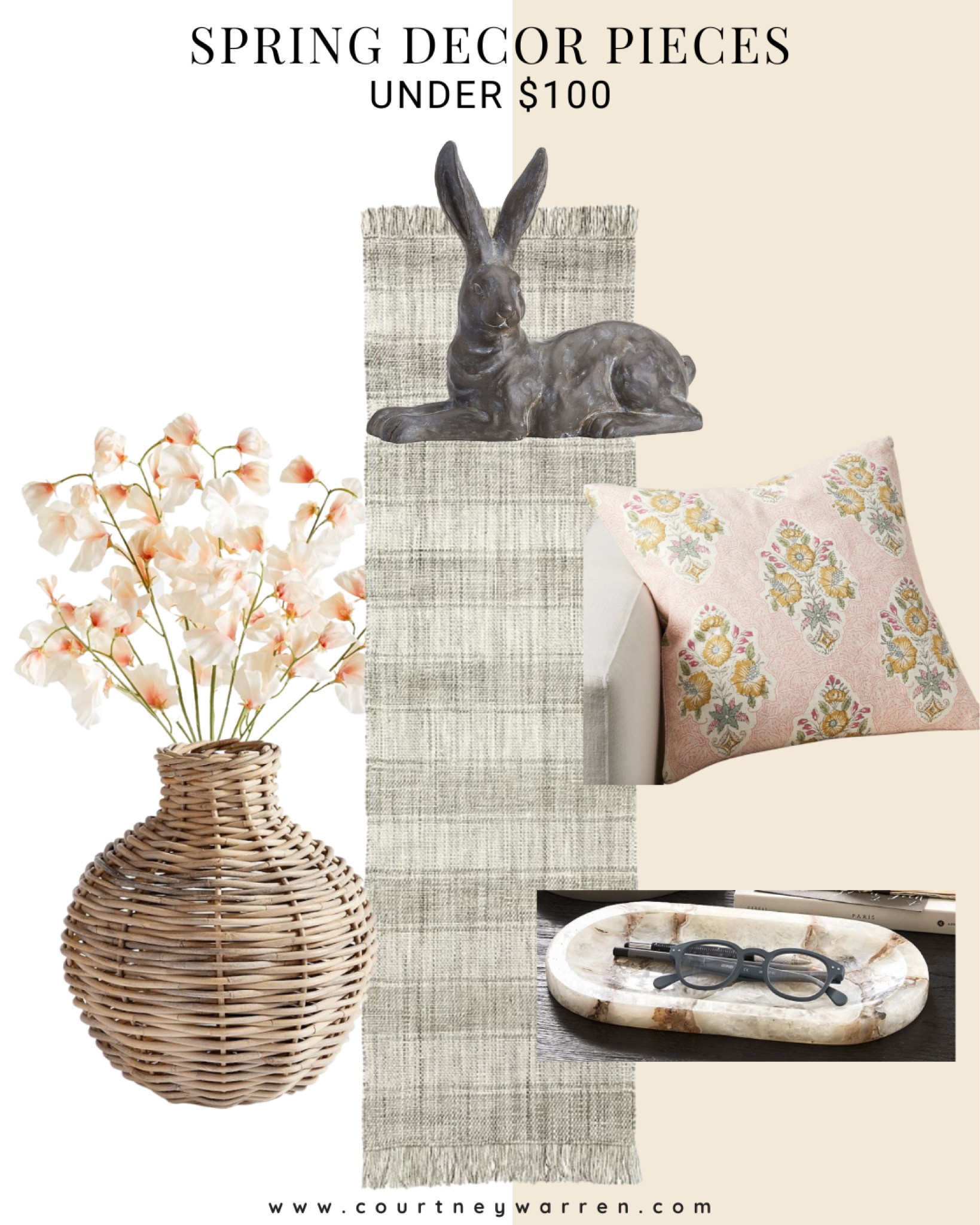 Spring decor pieces for under $100

Easter decor, home decor, pottery barn, Easter, bedroom 

#LTKunder100 #LTKhome #LTKSeasonal