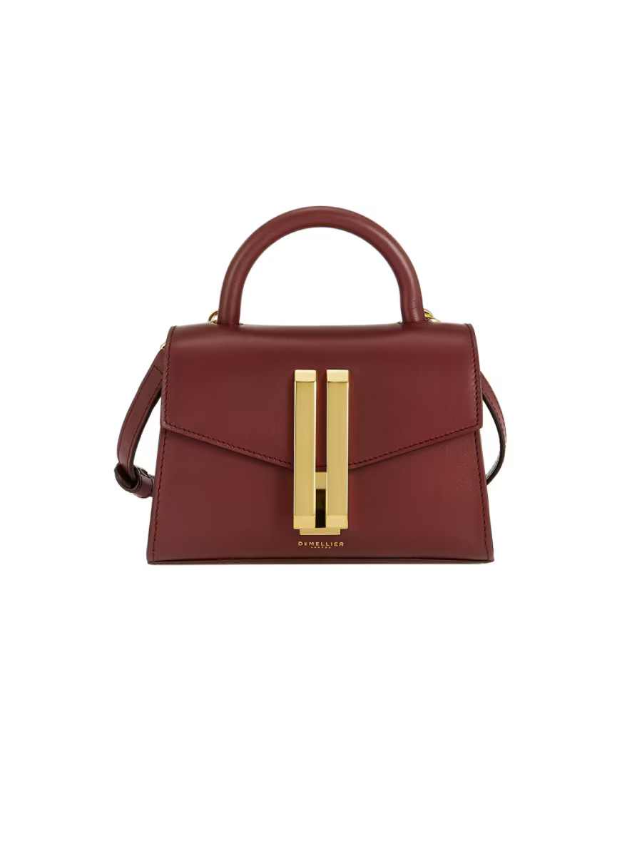 Nano Montreal Leather Top Handle Bag | Saks Fifth Avenue